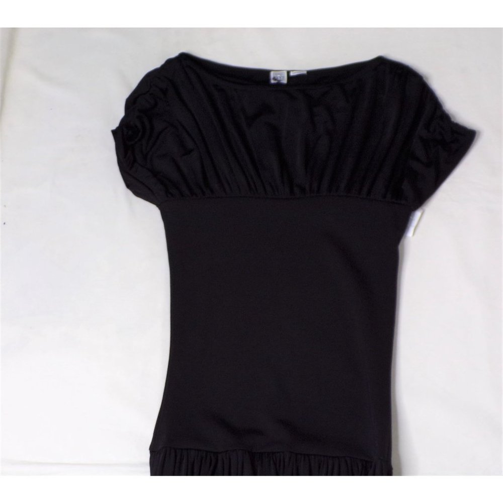SOLD TOTEME Stretch Maxi Dress Black XX-Small NEW - Picture 6 of 11